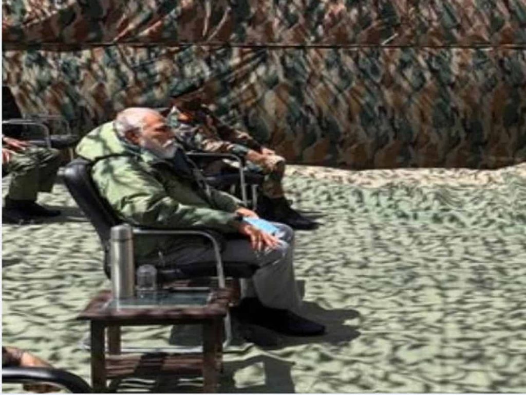 PM Narendra Modi in Ladakh