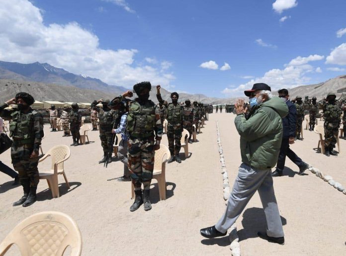 PM Modi's Ladakh visit diplomatic message to China - India is not going to bow down, we are able to answer appropriately
