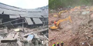 Multi-storey building collapses in Maharashtra!