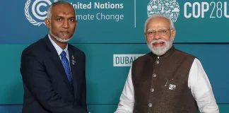 Muhammad Muisu, the president of the Maldives, congratulated Prime Minister Narendra Modi and the NDA administration on winning a third consecutive term in power