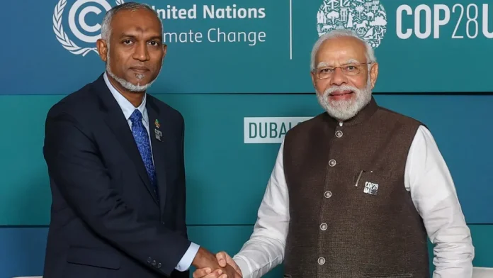 Muhammad Muisu, the president of the Maldives, congratulated Prime Minister Narendra Modi and the NDA administration on winning a third consecutive term in power