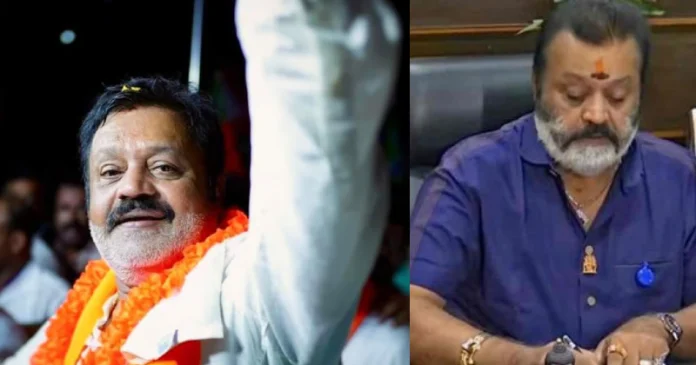 suresh-gopi- visited kannur