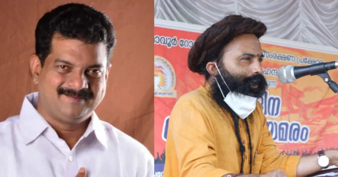Swami Bhargavaram against PV Anwar