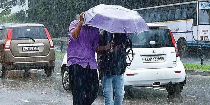 Heavy Rain Warning in the State, Red Alert Issued in Three Districts
