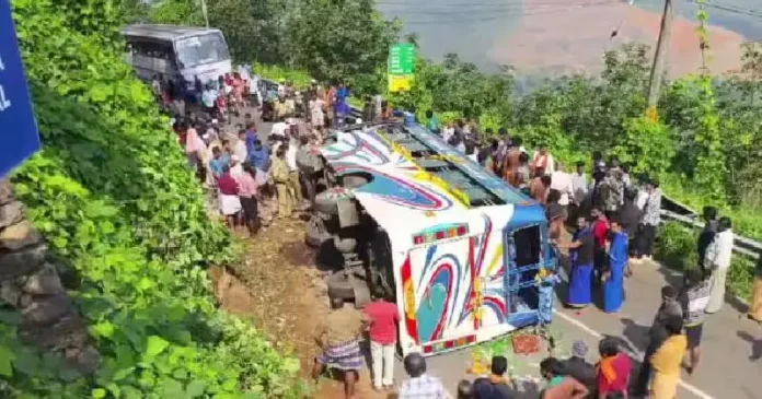 sabarimala pilgrims bus accident